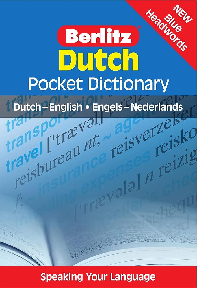 Dutch Pocket Dictionary (Berlitz Pocket Dictionary),Used