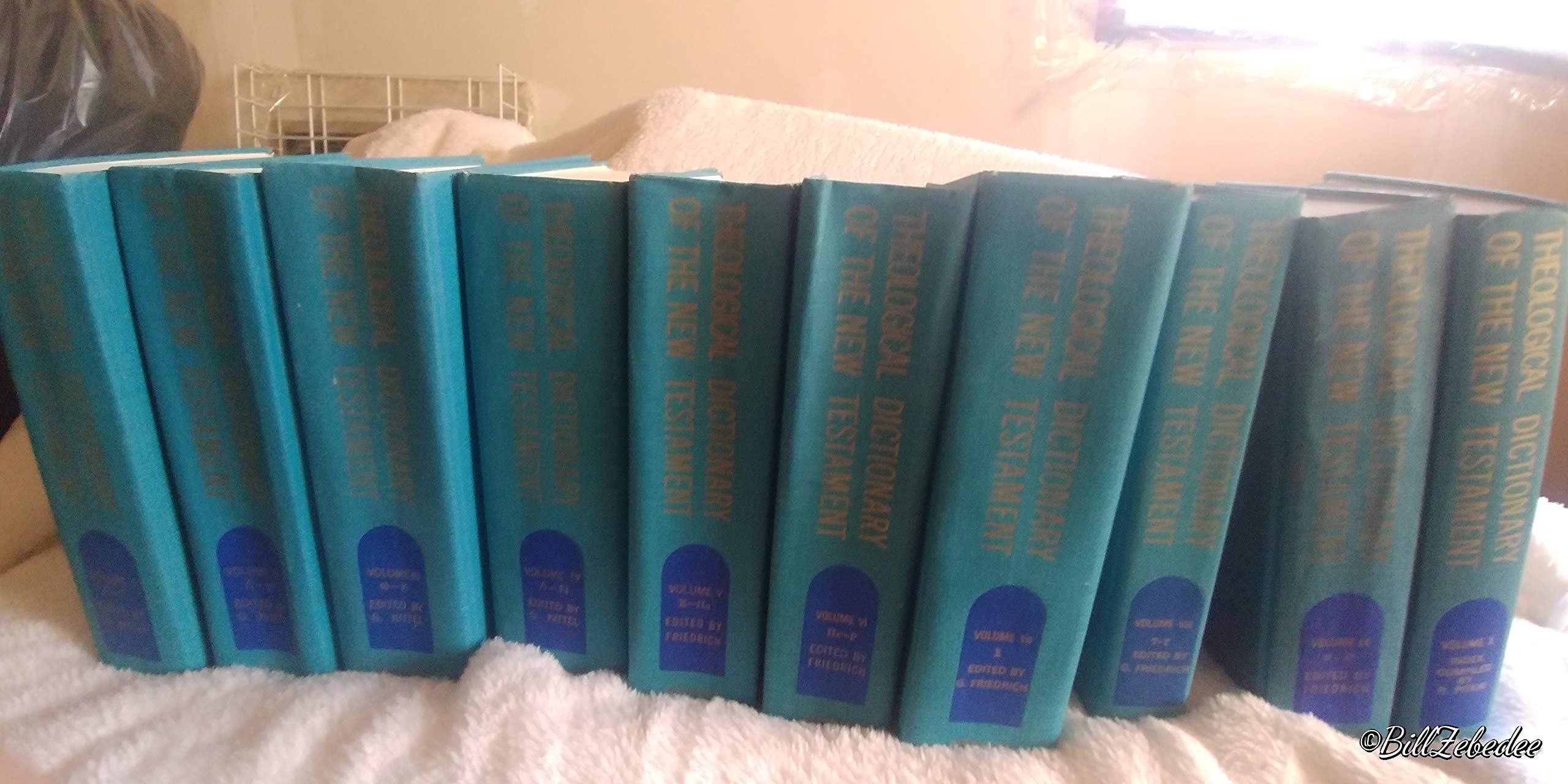 Theological Dictionary of the New Testament 10vol set,Used