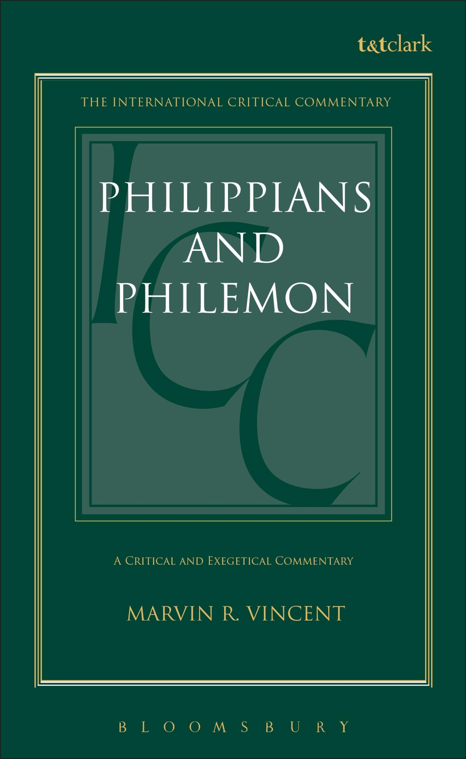 Philippians and Philemon (International Critical Commentary),Used