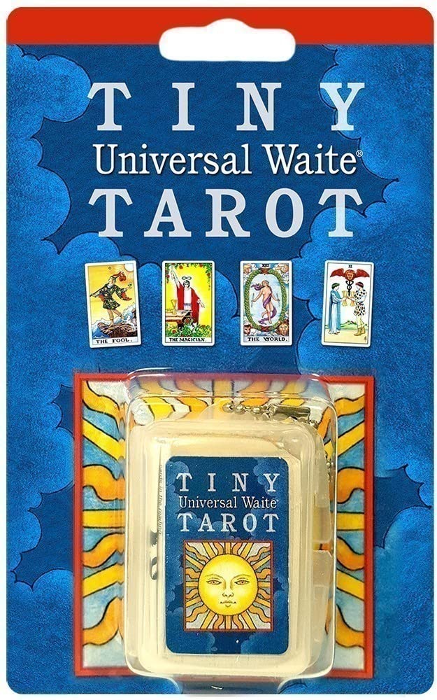 Tiny Tarot Universal Waite Key Chain,Used