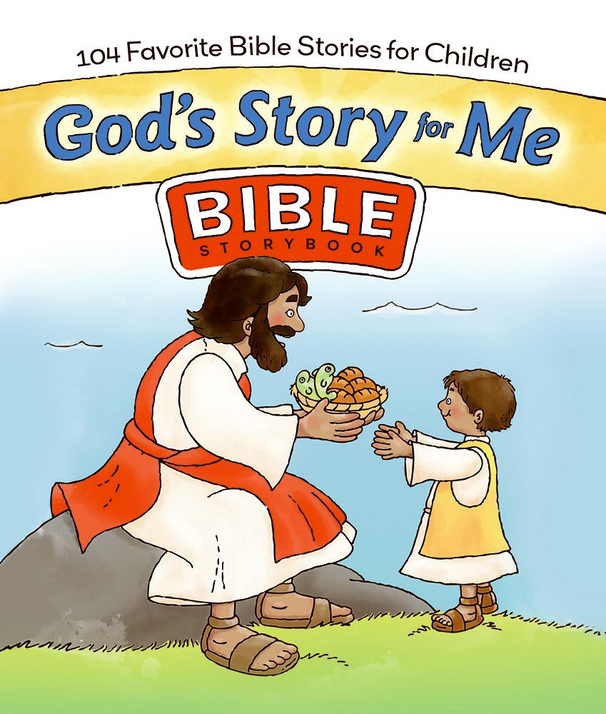 God's Story for Me Bible Storybook: 104 Favorite Bible Stories for Children,New