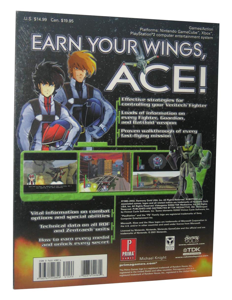 Robotech Battlecry: Prima's Official Strategy Guide,New