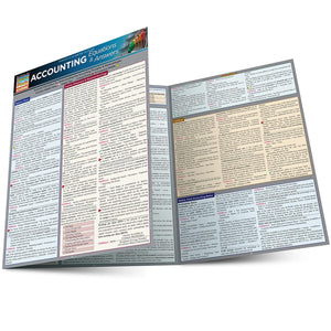Accounting Equations & Answers Quickstudy Laminated Reference Guide