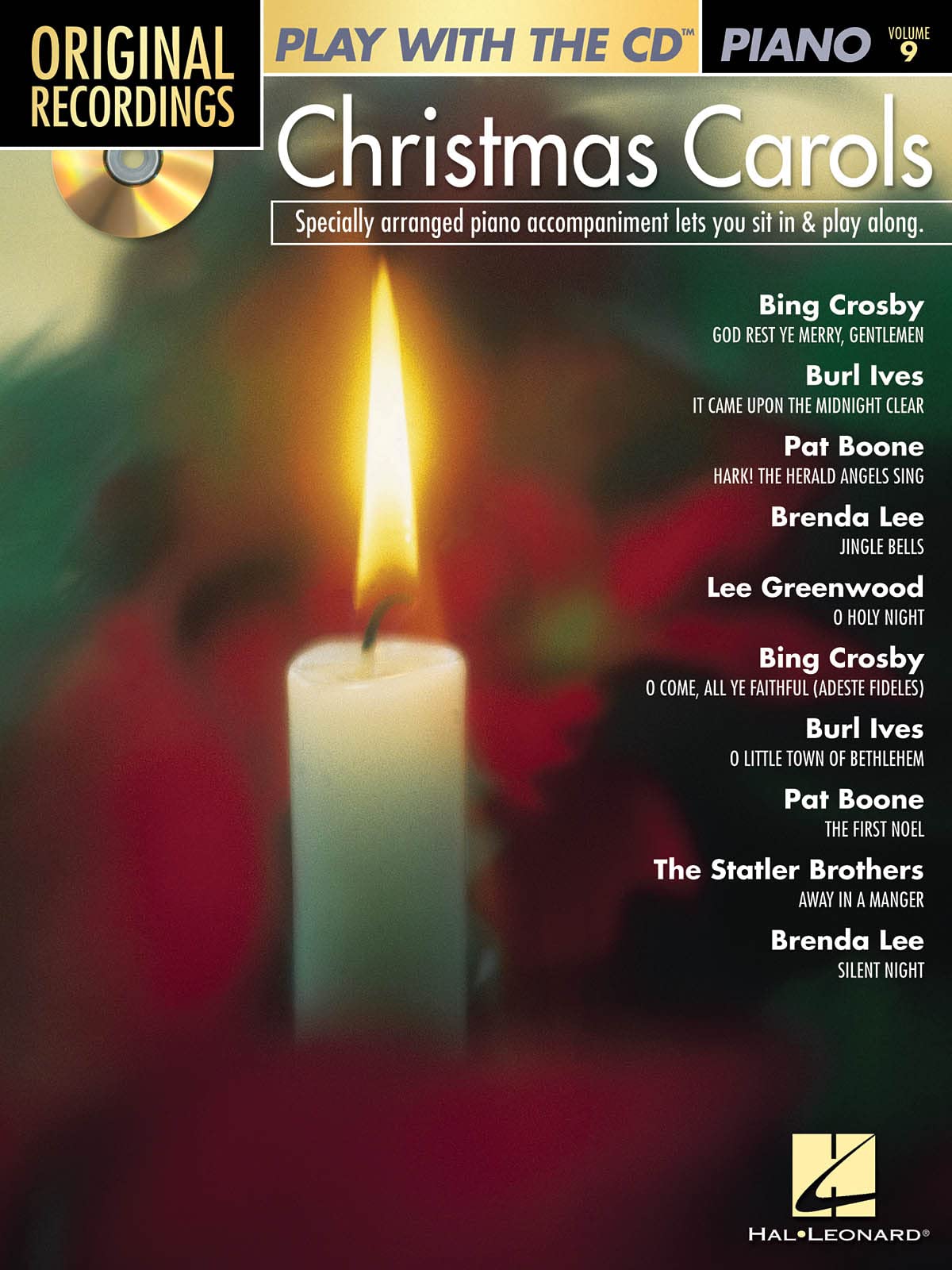 Christmas Carols: Play with the CD Series Piano Volume 9 (Original Recordings: Play With the CD Piano),New