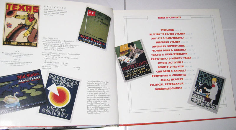 Lick 'Em, Stick 'em: The Lost Art of Poster Stamps (Recollectibles),Used