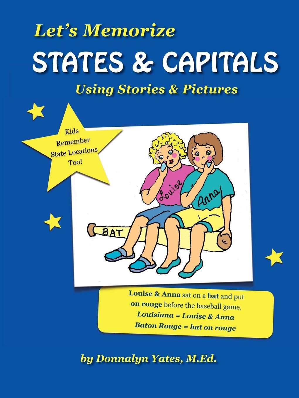 Let's Memorize States & Capitals Using Pictures & Stories,Used