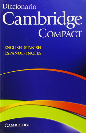 Diccionario Bilingue Cambridge Spanishenglish Paperback Compact Edition
