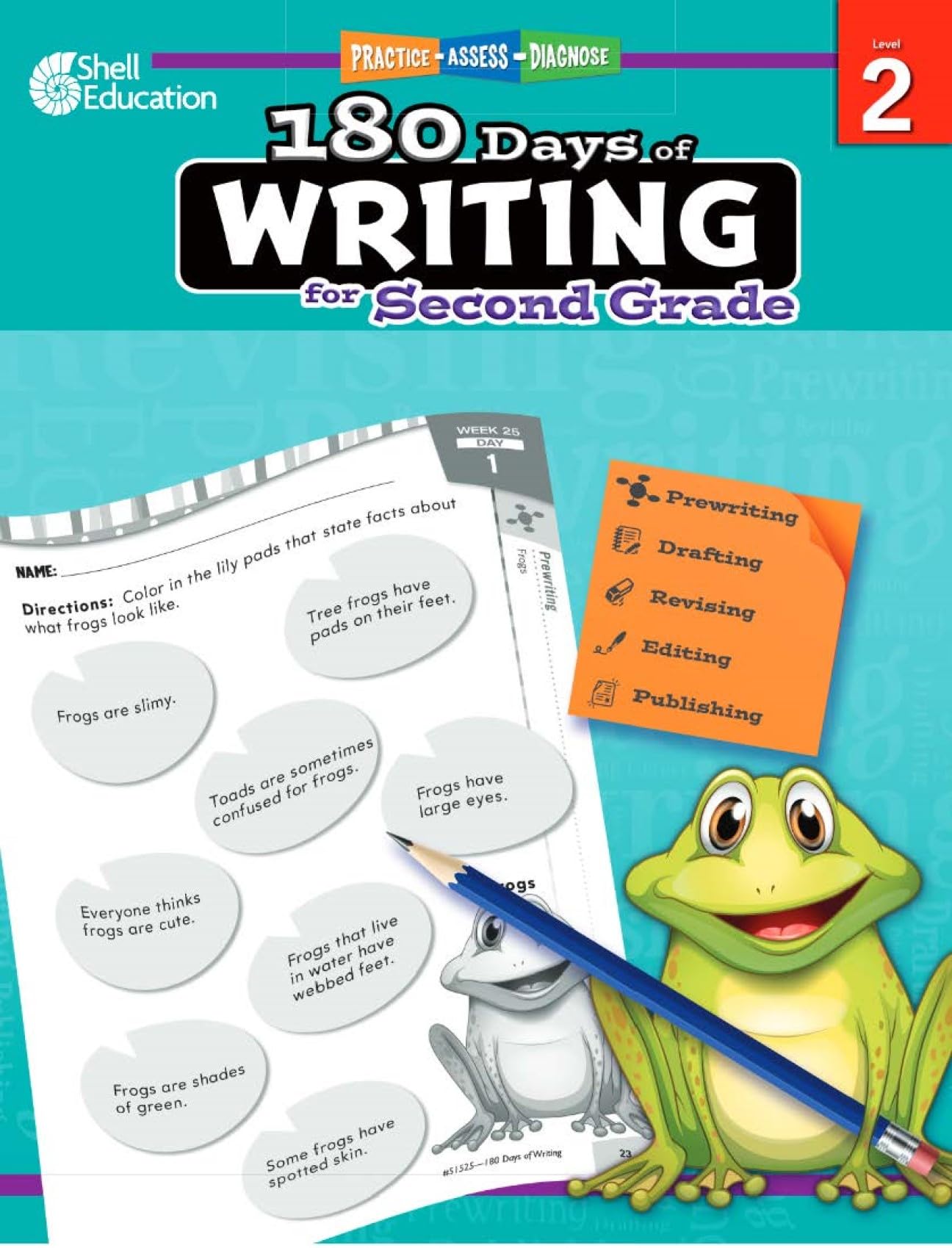 180 Days of Writing for Second Grade  An EasytoUse Second Grade Writing Workbook to Practice and Improve Writing Skills (180 ,Used