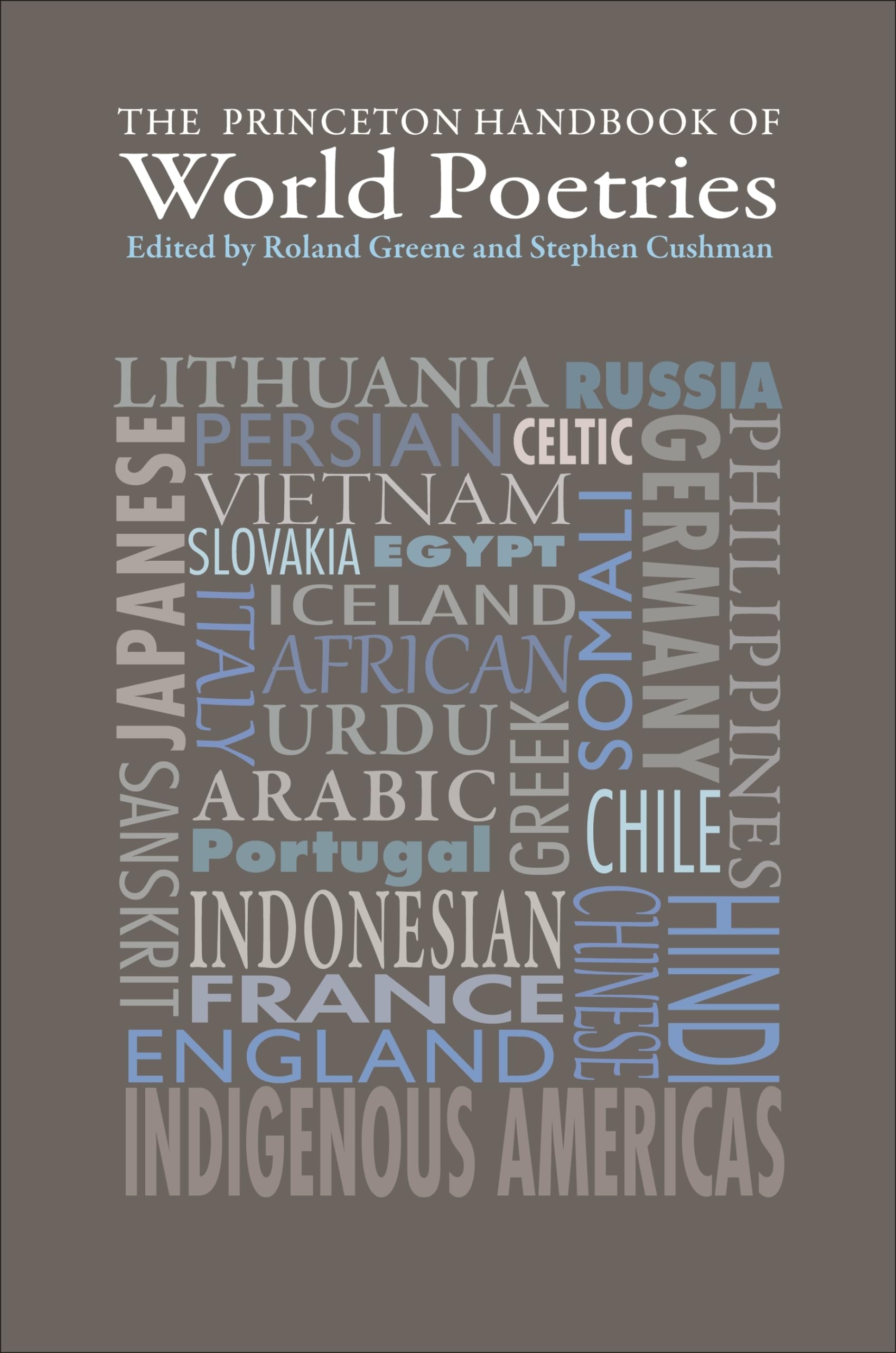 The Princeton Handbook Of World Poetries,Used
