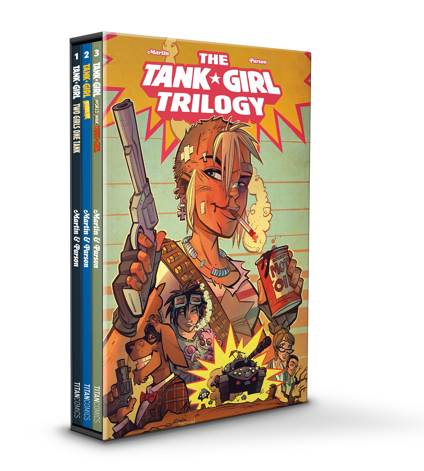 Tank Girl Trilogy Box Set,New