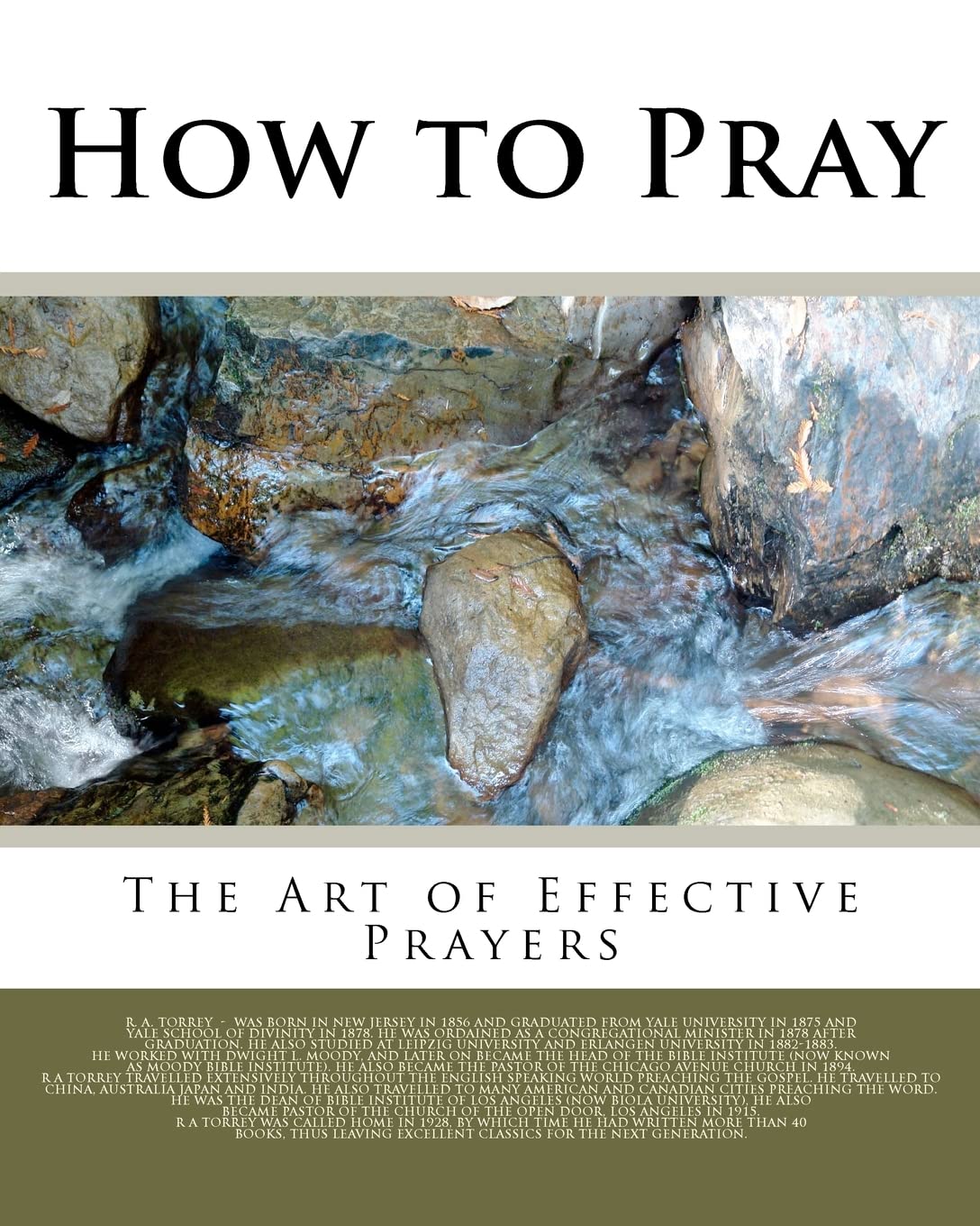 How To Pray: The Art Of Effective Prayers,Used