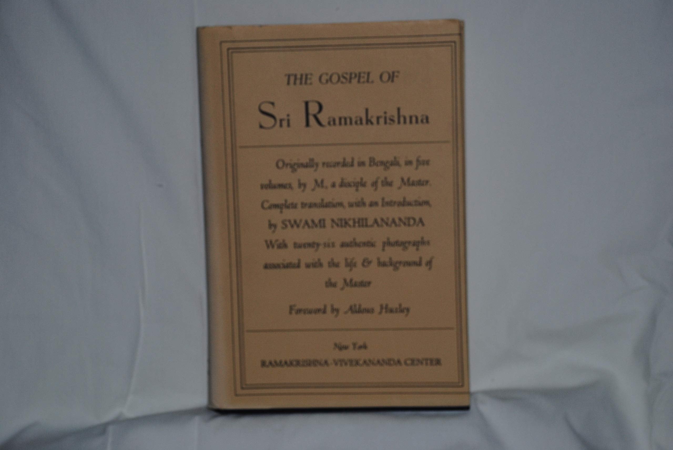 The Gospel Of Sri Ramakrishna-new