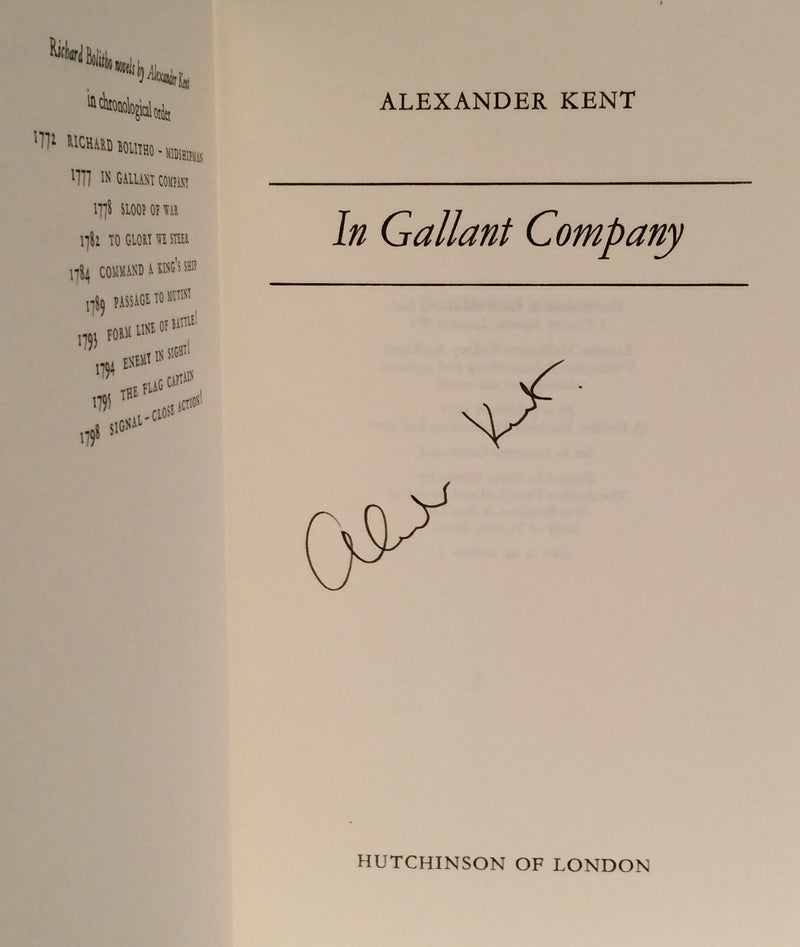 In gallant company,Used