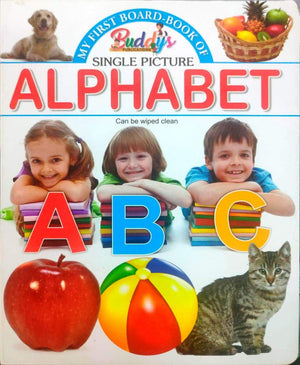 My First Board Book Of Single Picture Alphabet (Board Book) [Hardcover] Manoj Pub. Ed. Borad
