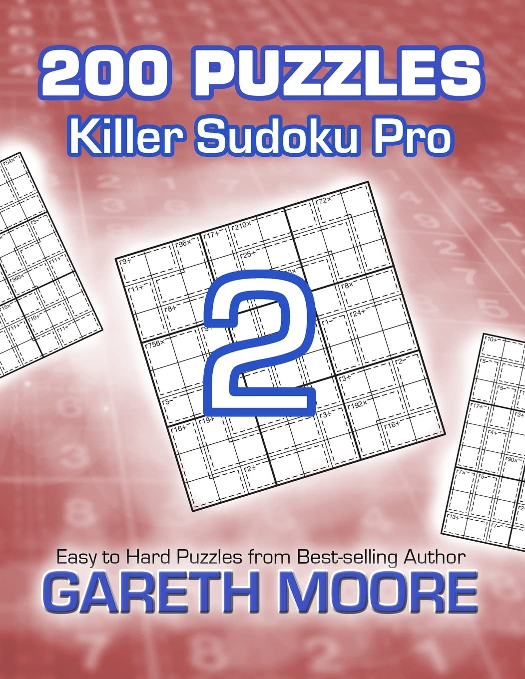 Killer Sudoku Pro 2: 200 Puzzles,Used