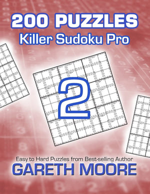 Killer Sudoku Pro 2: 200 Puzzles,Used