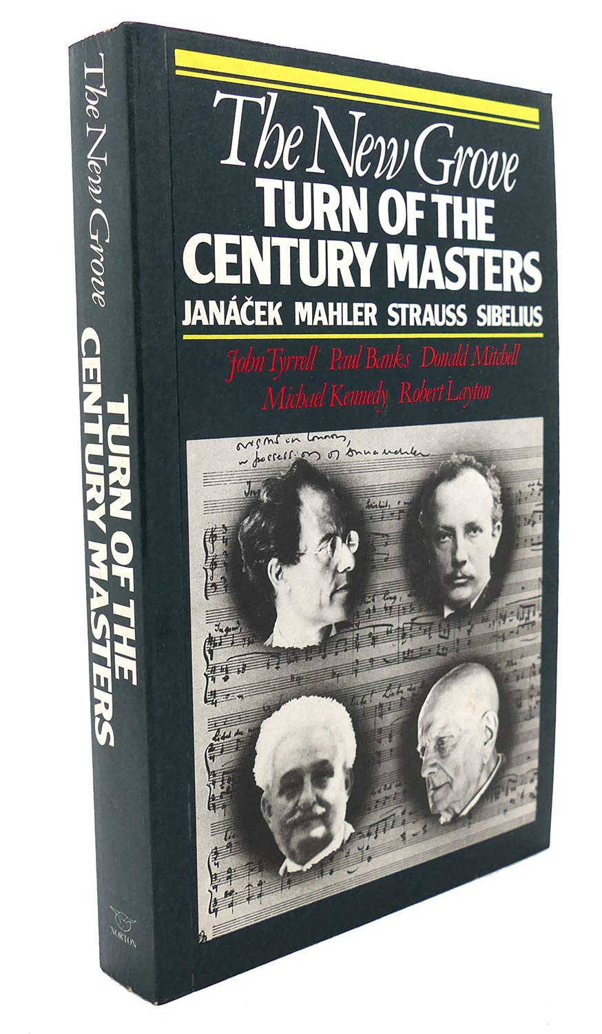 The New Grove Turn Of The Century Masters: Janacek, Mahler, Strauss, Sibelius (Composer Biography Series)-new