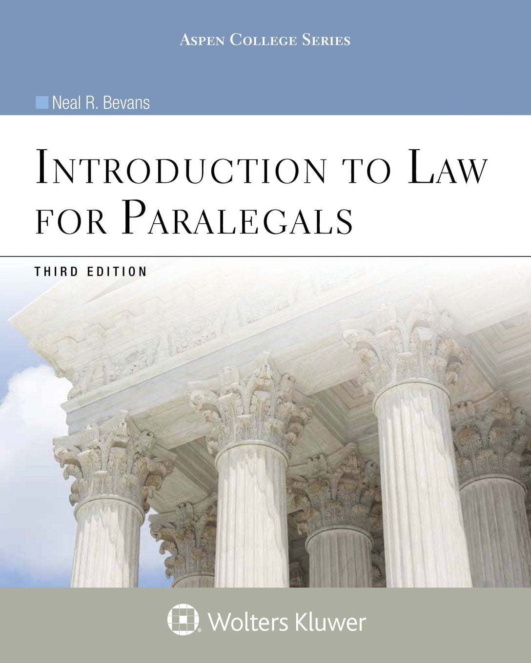 Introduction to Law for Paralegals (Aspen College Series),Used