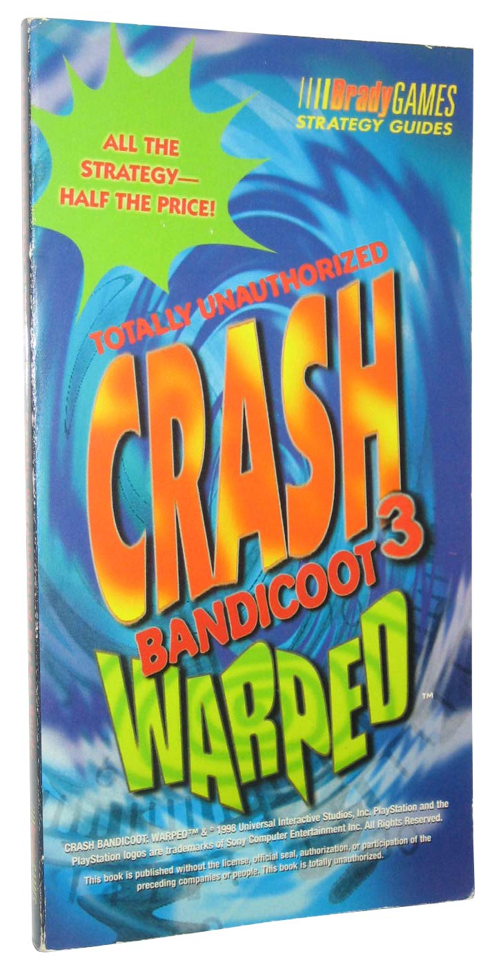 Crash Bandicoot 3 Warped: Totally Unauthorized,Used