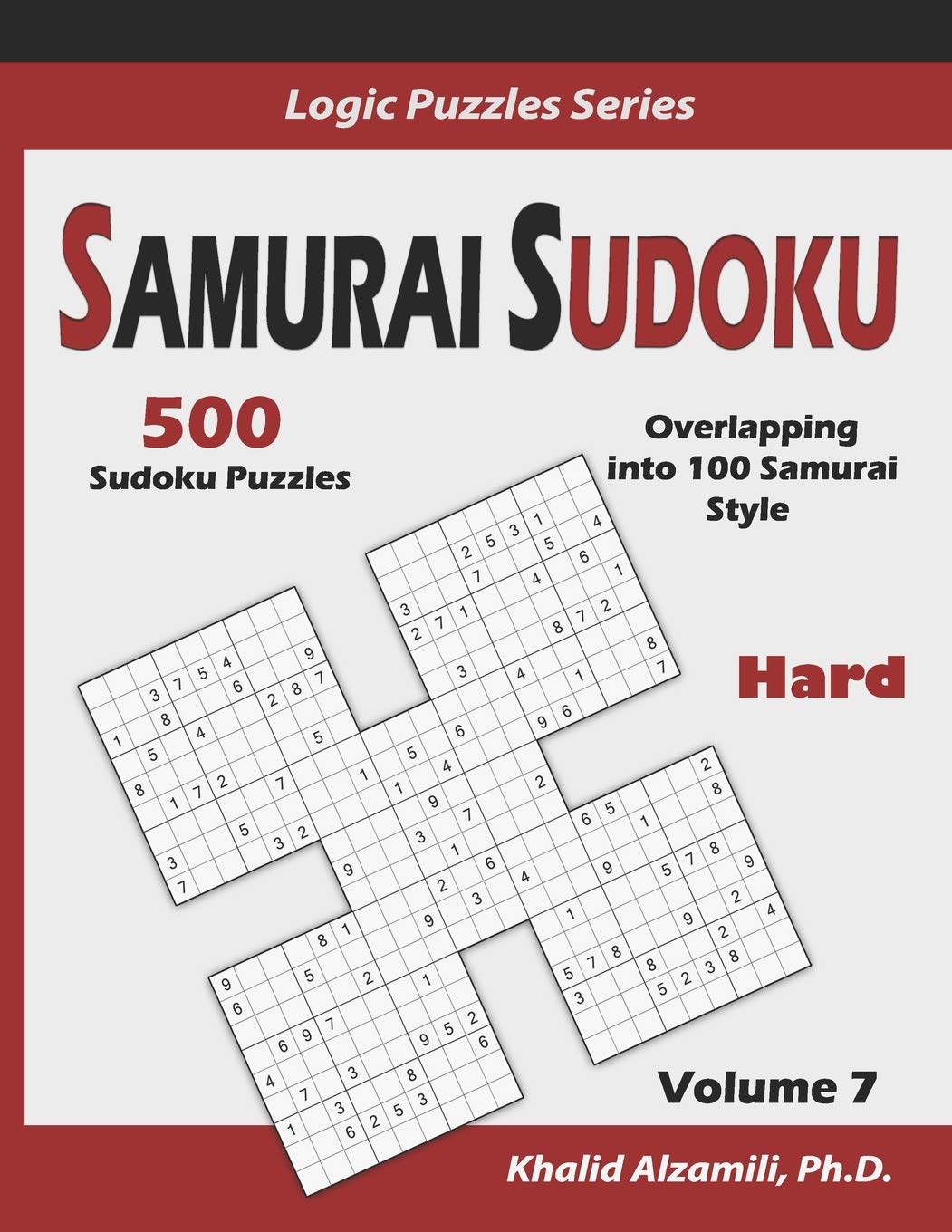 Samurai Sudoku: 500 Hard Sudoku Puzzles Overlapping into 100 Samurai Style (Logic Puzzles Series),Used