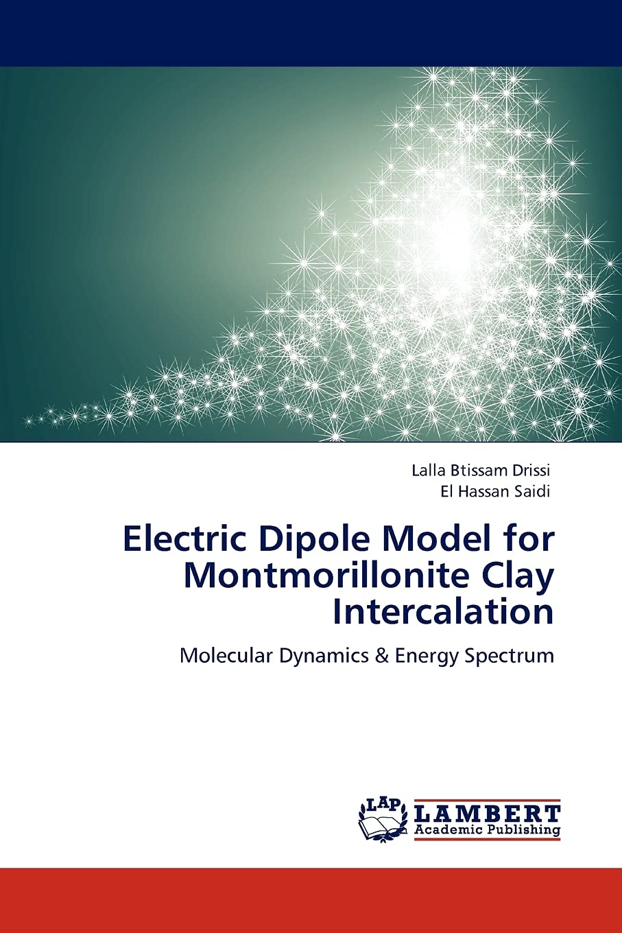 Electric Dipole Model for Montmorillonite Clay Intercalation: Molecular Dynamics & Energy Spectrum,Used
