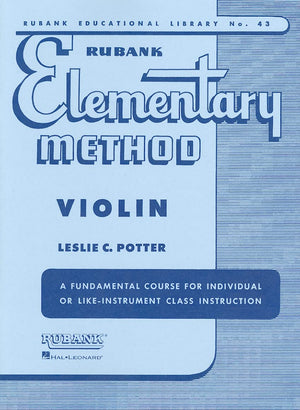 Rubank Elementary Method  Violin (Rubank Educational Library),Used
