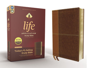 Niv, Life Application Study Bible, Third Edition, Leathersoft, Brown, Red Letter