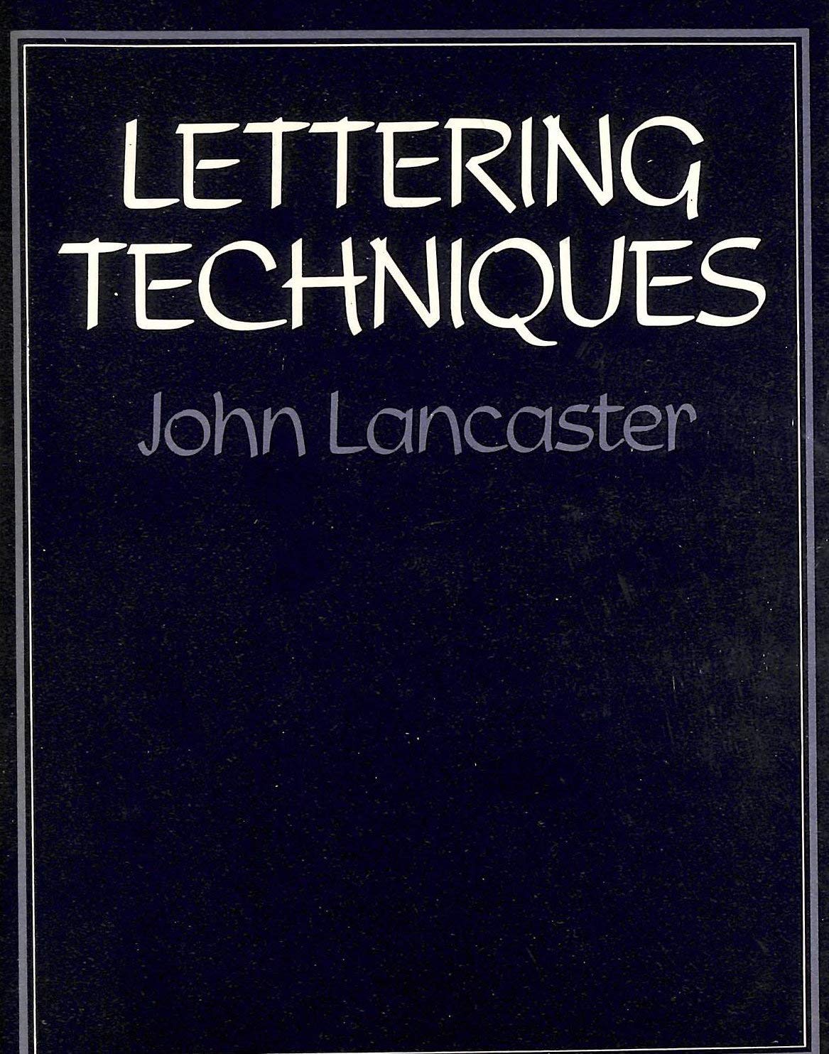 Lettering Techniques,Used