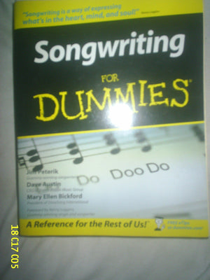 Songwriting for Dummies,Used