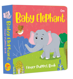 Baby Elephant Finger Puppet Book - Fun Activities Board Books For Kids Board Book  Picture Book