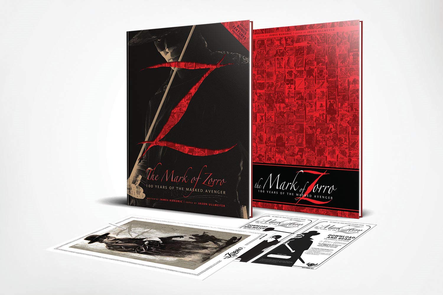 The Mark of Zorro 100 Years of the Masked Avenger HC Collectors Limited Edition Art Book,Used