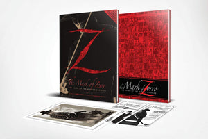 The Mark of Zorro 100 Years of the Masked Avenger HC Collectors Limited Edition Art Book,Used