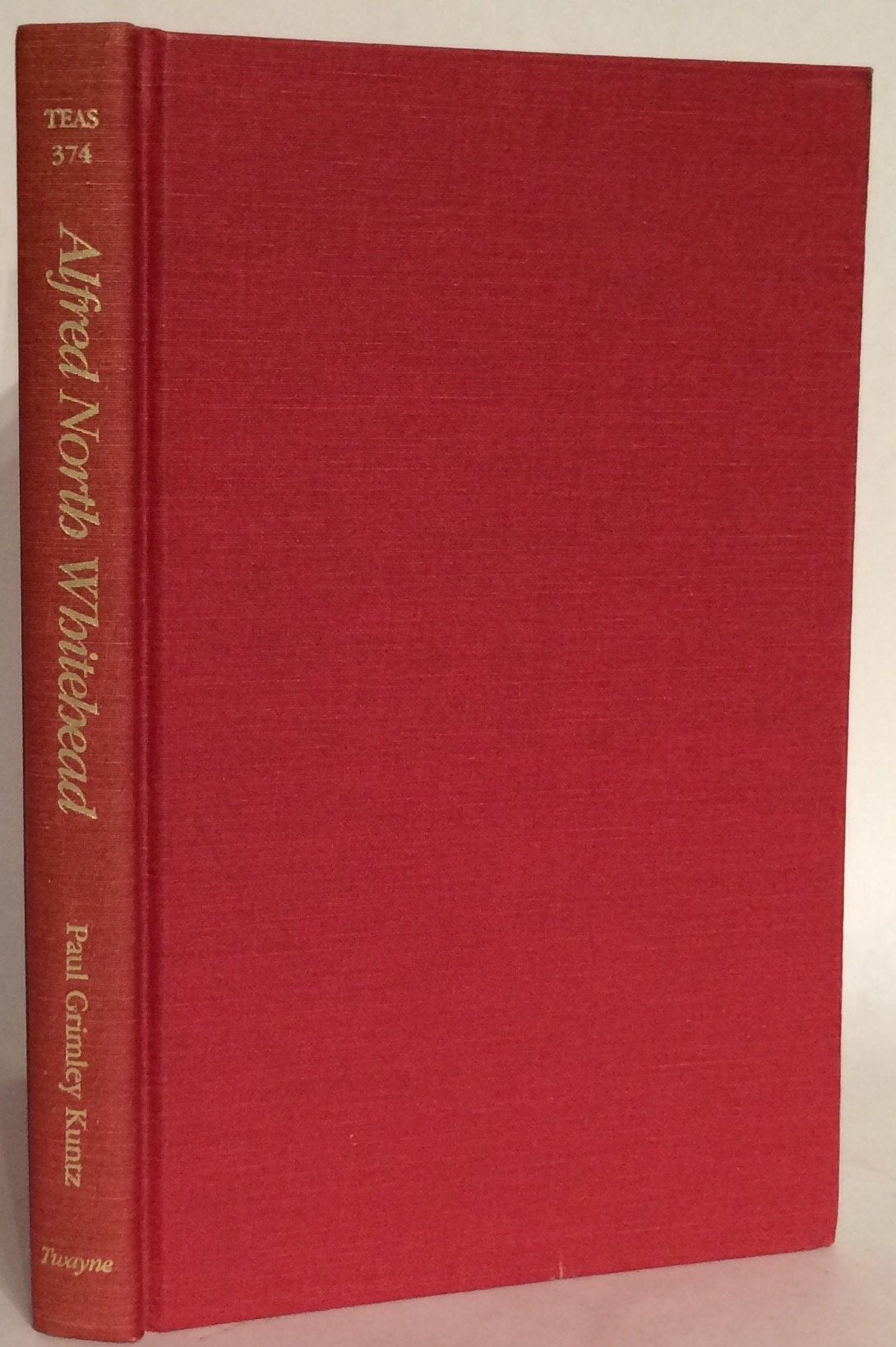 Alfred North Whitehead (Twayne's English Authors Series),Used