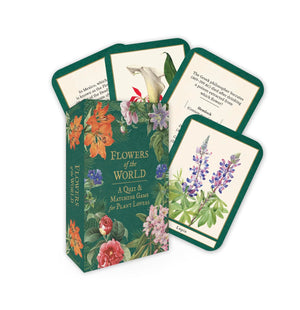 Flowers Of The World: A Matching And Trivia Game For Plant Lovers