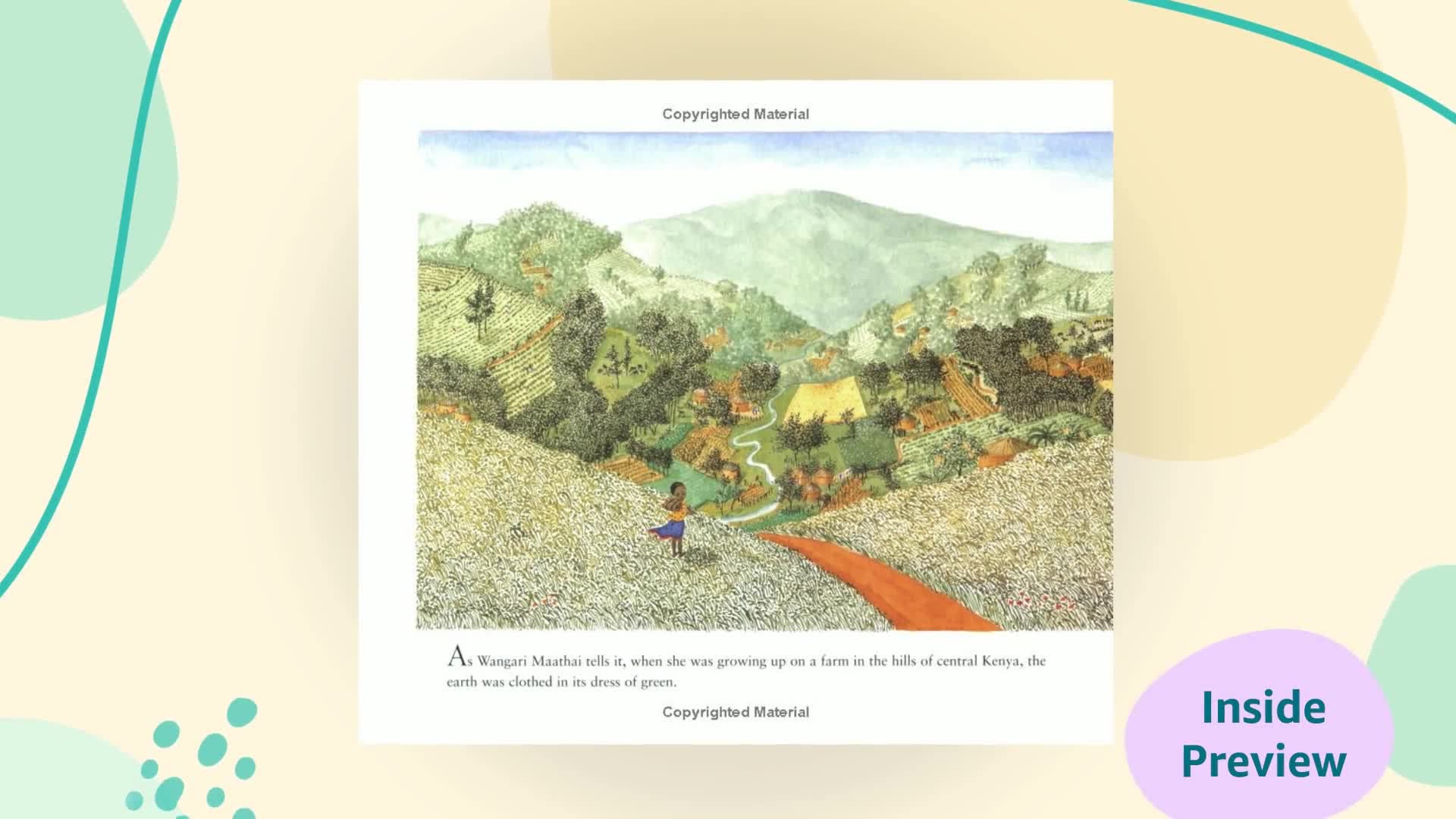 Planting the Trees of Kenya: The Story of Wangari Maathai (Frances Foster Books),Used