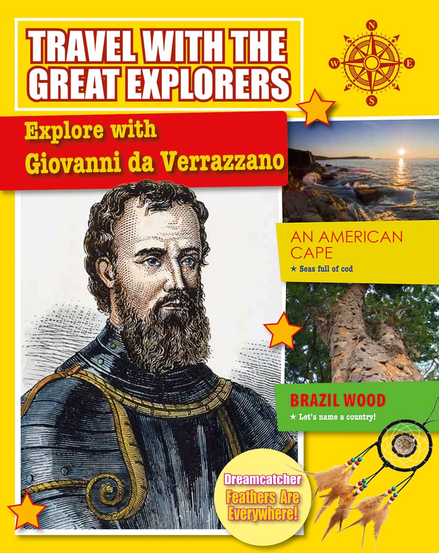 Explore with Giovanni Da Verrazzano (Travel with the Great Explorers),Used
