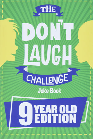 The Don't Laugh Challenge  9 Year Old Edition: The LOL Interactive Joke Book Contest Game for Boys and Girls Age 9,New