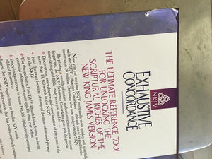 New King James Version Concordance: An Exhaustive Index Of Every Word And Its Location In The Nkjv