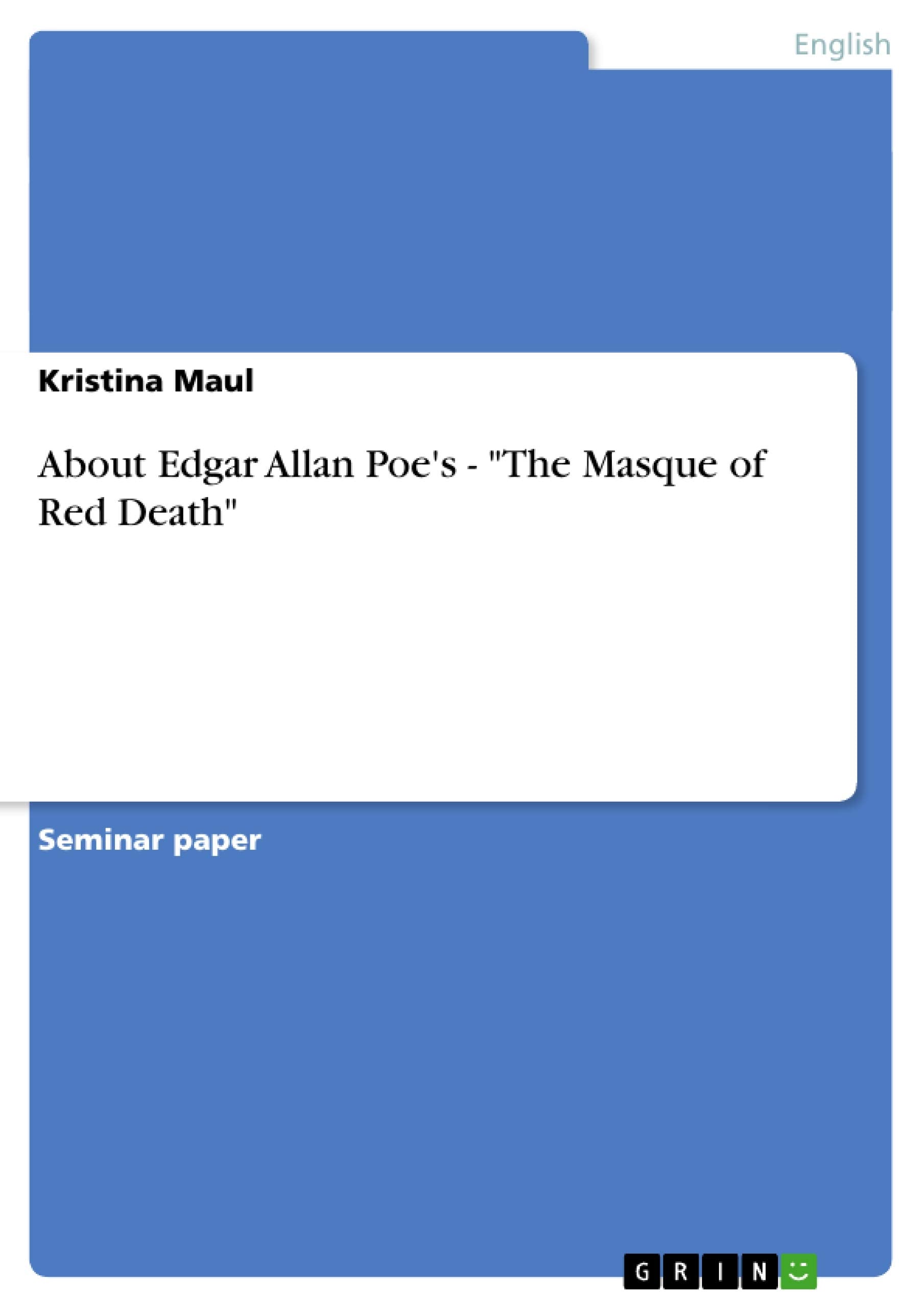 About Edgar Allan Poe's  