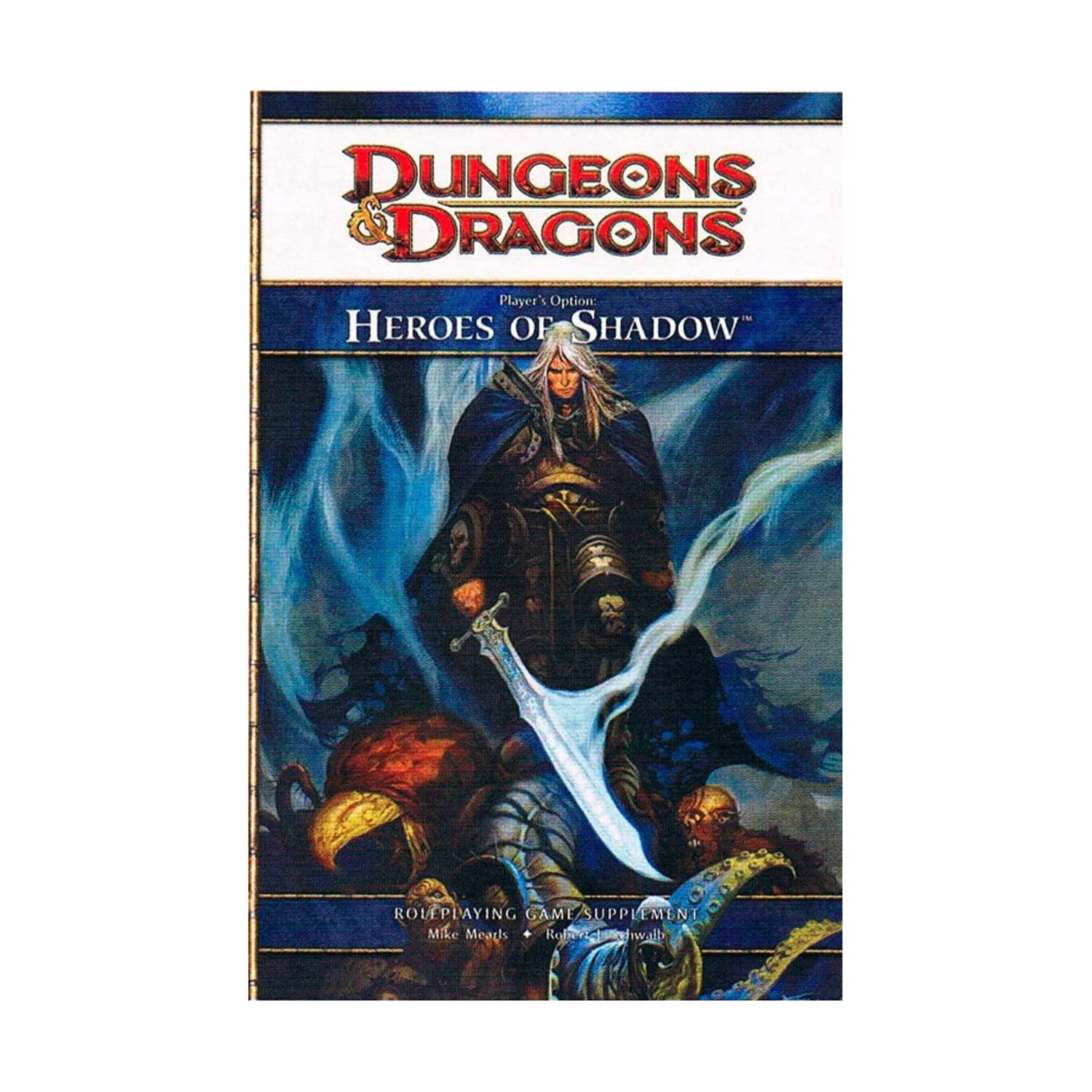 Player's Option: Heroes of Shadow: A 4th Edition D&D Supplement,Used