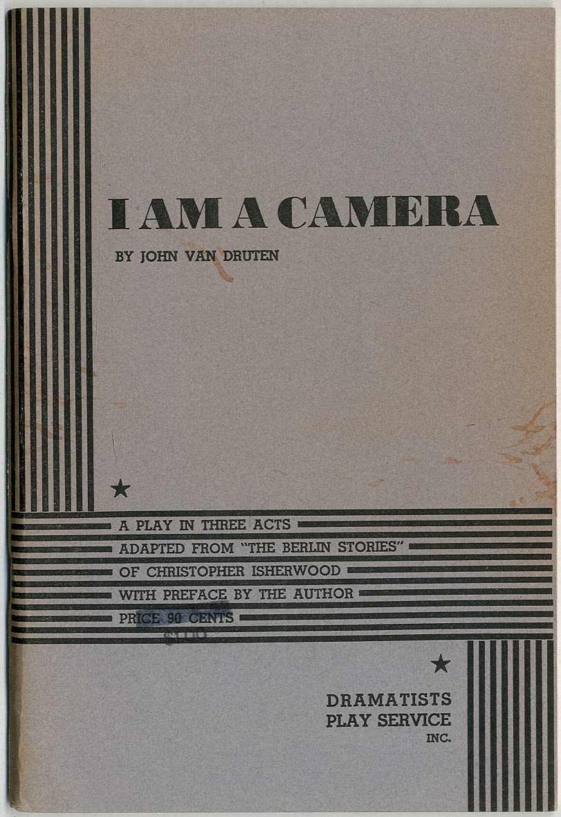I Am a Camera (Acting Edition for Theater Productions),Used