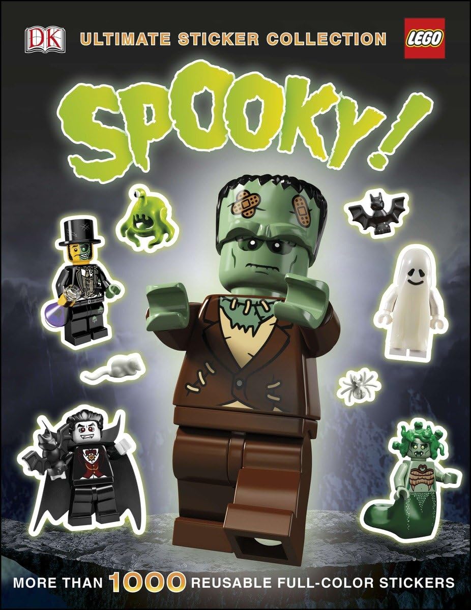 Ultimate Sticker Collection: LEGO Spooky!: More Than 1,000 Reusable FullColor Stickers,Used