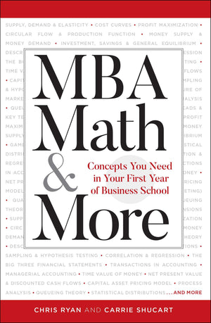 MBA Math & More: Concepts You Need in First Year Business School (Manhattan Prep),Used
