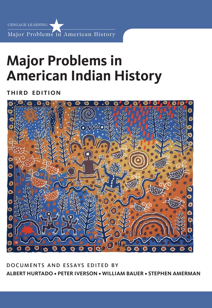 Major Problems in American Indian History (Major Problems in American History Series),Used