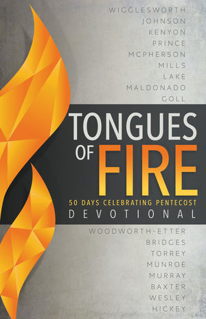 Tongues of Fire Devotional: 50 Days Celebrating Pentecost,Used