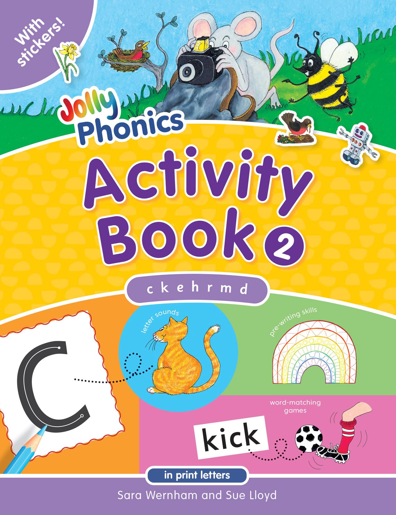 Jolly Phonics Activity Book: In Print Letters (2) (Jolly Phonics Activity Books, Set 17),Used