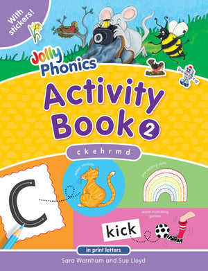 Jolly Phonics Activity Book: In Print Letters (2) (Jolly Phonics Activity Books, Set 17),Used