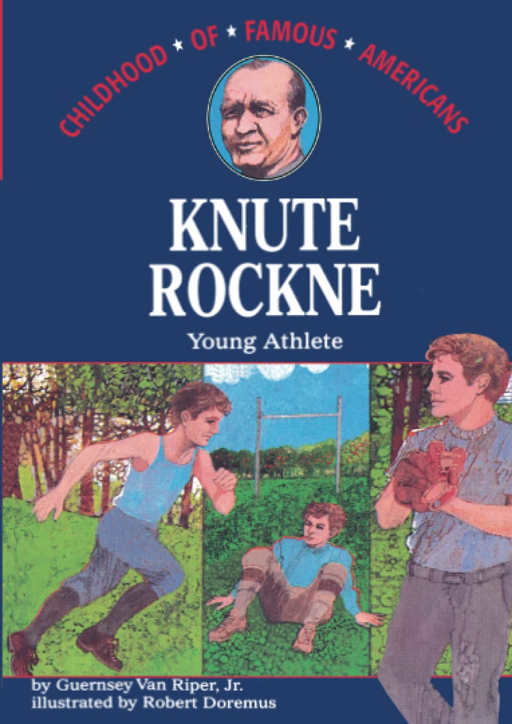 Knute Rockne: Young Athlete (Childhood of Famous Americans),Used