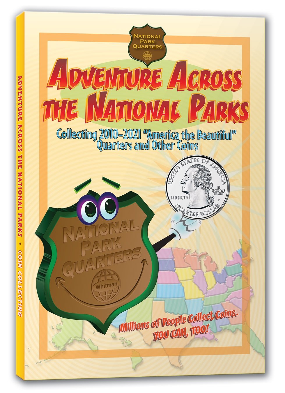 Adventure Across The States National Park Quarters (Official Whitman Guidebooks)-new