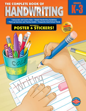 Complete Book of Handwriting, Grades K  3,Used